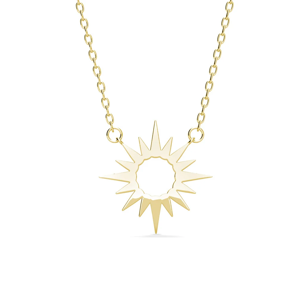 Evie 18k White Gold Plated Necklace with Swarovski Crystals - Image 13