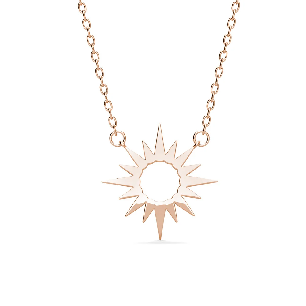 Evie 18k White Gold Plated Necklace with Swarovski Crystals - Image 17