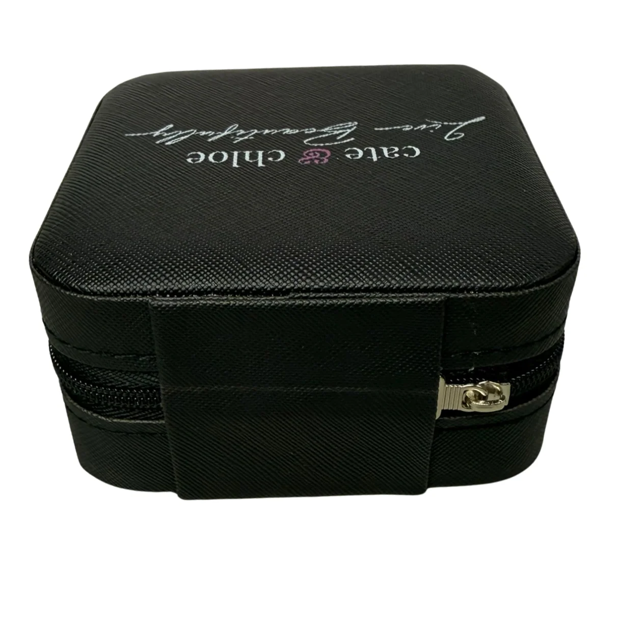 Jewelry Travel Case, Black Mini Jewelry Box Organizer for Women - Image 9